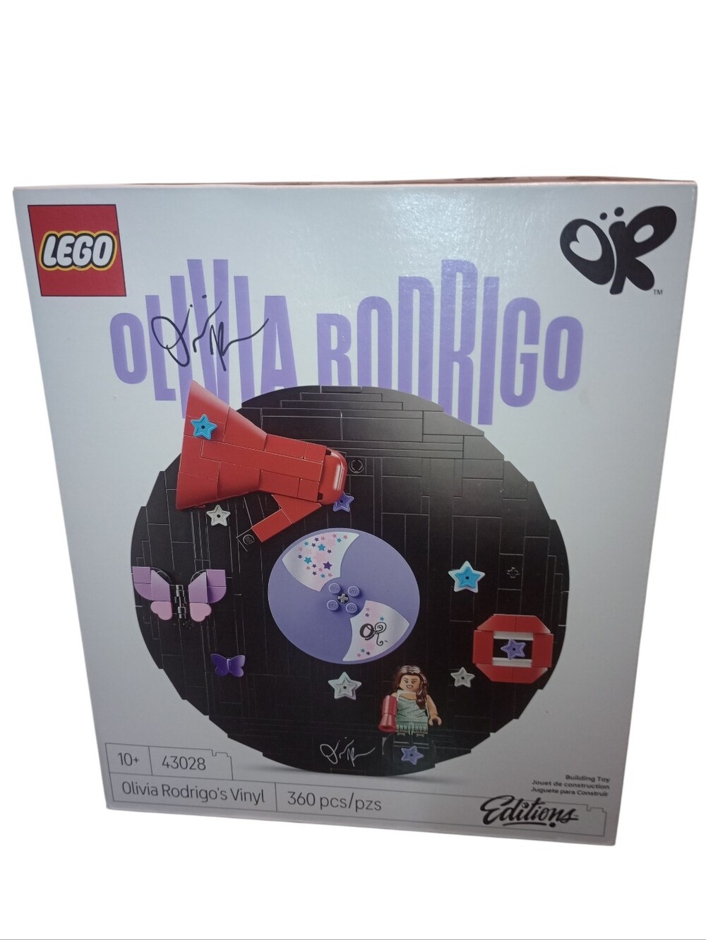Lego Olivia Rodrigo's Vinyl Editions, 43028, 360 Pcs., New In Sealed Box, NWT - Picture 2 of 9
